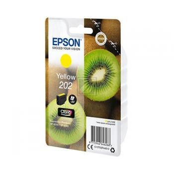 Epson Tintenpatrone gelb (C13T02F44010, 202)