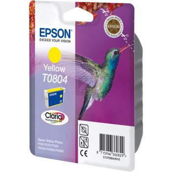 Epson Tintenpatrone gelb (C13T08044010, T0804)