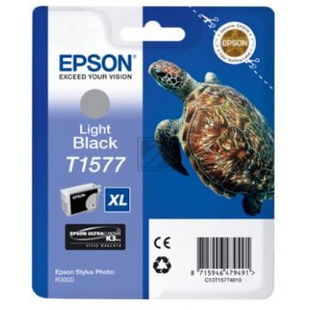 Epson Tintenpatrone schwarz light (C13T15774010, T1577)