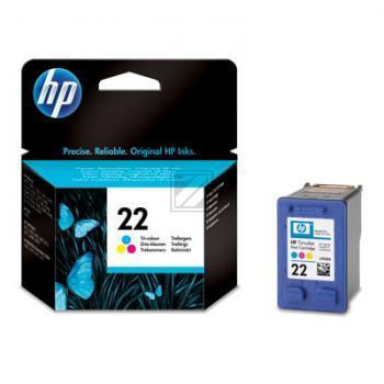 HP Tintendruckkopf cyan/gelb/magenta (C9352AE/SF, 22)