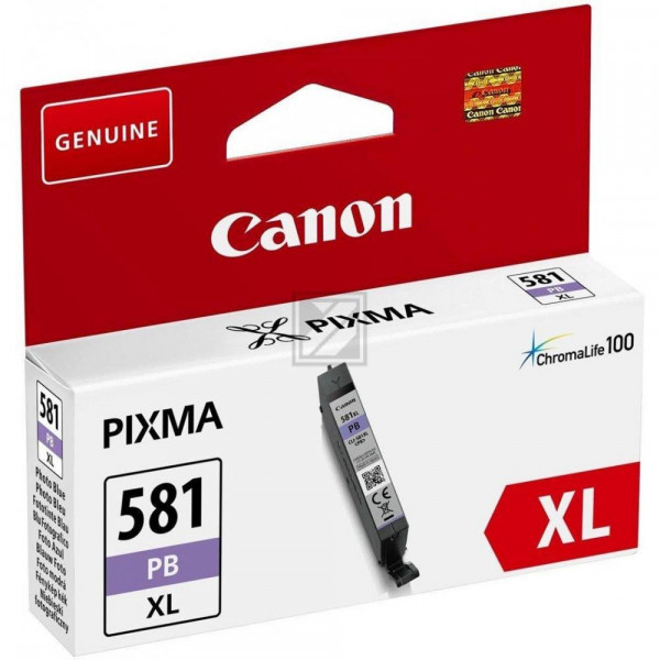 Canon Tintenpatrone blau photo HC (2053C004, CLI-581PBXL)