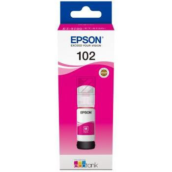 Epson Tintennachfüllfläschchen magenta (C13T03R340, 102)