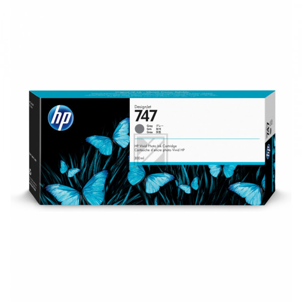 HP Tintenpatrone grau (P2V86A, 747)