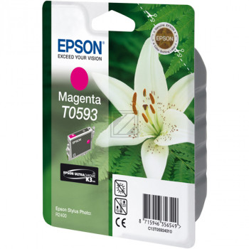 Epson Tintenpatrone magenta (C13T05934020, T0593)