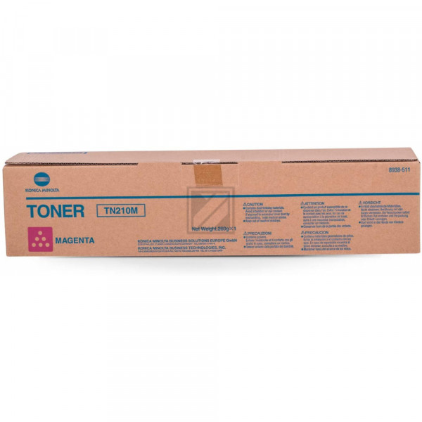 Konica Minolta Toner-Kit magenta (8938-511-000, TN-210M)