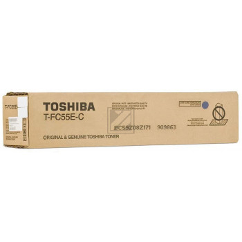 Toshiba Toner-Kit cyan (6AG00002318, T-FC55EC)