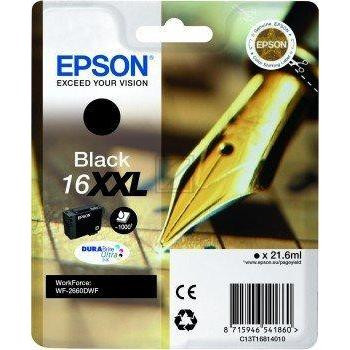 Epson Tintenpatrone schwarz HC (C13T16814022, T1681)