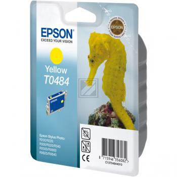 Epson Tintenpatrone gelb (C13T04844010, T0484)