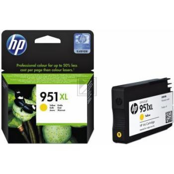 HP Tintenpatrone gelb HC (CN048AE#301, 951XL)