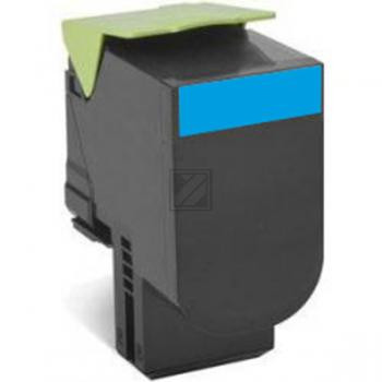 Lexmark Toner-Kit Return cyan HC (70C2HC0, 702HC)