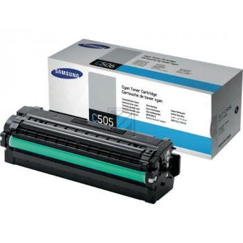 Samsung Toner-Kartusche cyan (SU035A, C505L)