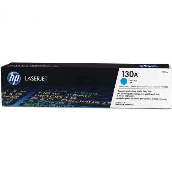 HP Toner-Kartusche cyan (CF351A, 130A)