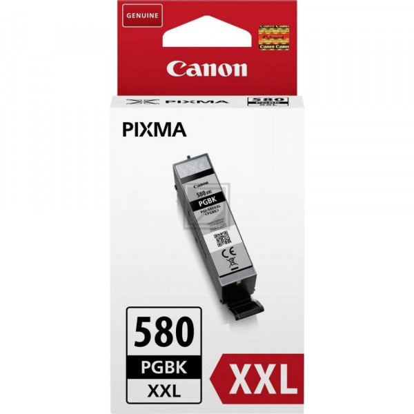 Canon Tintenpatrone pigment schwarz HC plus (1970C001, PGI-580PGBKXXL)