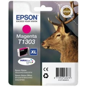 Epson Tintenpatrone magenta (C13T13034010, T1303)