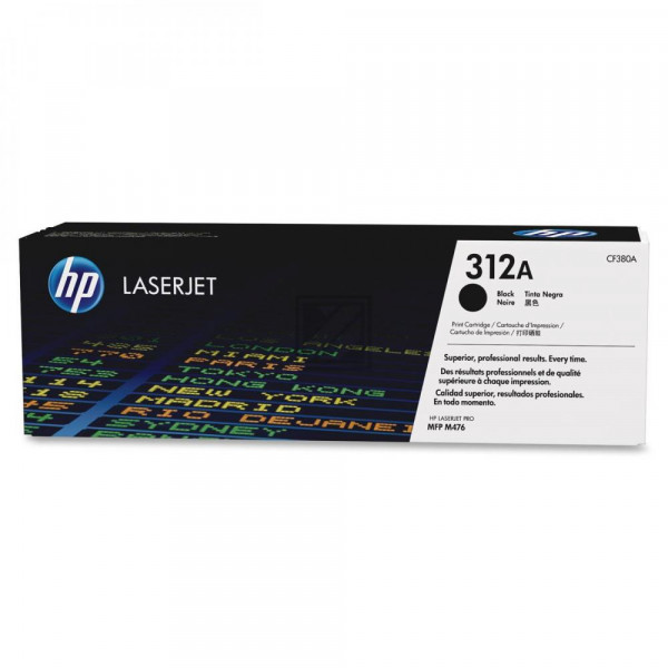 HP Toner-Kartusche schwarz (CF380A, 312A)