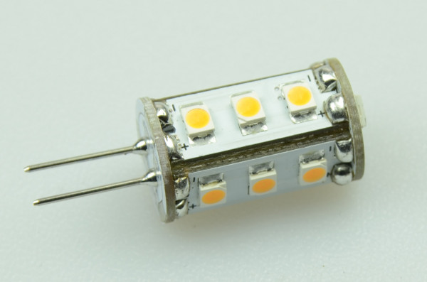 G4 LED-Stiftsockellampe AC/DC 90 Lumen 300° warmweiss 0,8W dimmbar Green-Power-LED