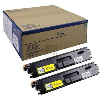 Brother Toner-Kit 2 x gelb 2-Pack (TN-900YTWIN)