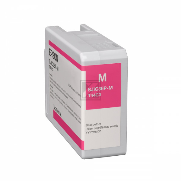 Epson Tintenpatrone magenta (C13T44C340, SJIC36PM)