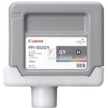 Canon Tintenpatrone grau (2217B001, PFI-302GY)