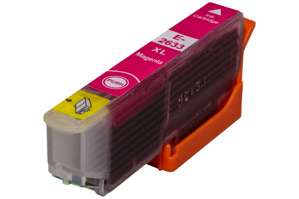 Tintenpatrone Magenta (Rot) Epson T2633 kompatibel 12 Ml.