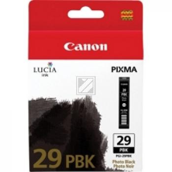 Canon Tintenpatrone Photo-Tinte photo schwarz (4869B001, PGI-29PBK)