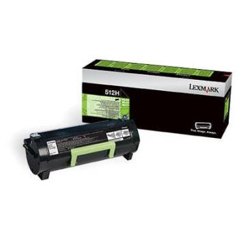 Lexmark Toner-Kit Return schwarz HC (51F2H00, 512H)