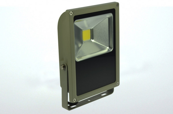 LED-Flutlichtstrahler AC 4500 Lumen 120° kaltweiss 50W flache Bauweise, Blendschutz Green-Power-LED