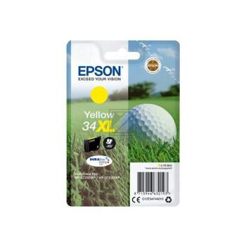 Epson Tintenpatrone gelb HC (C13T34744010, T3474)