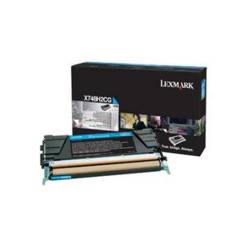 Lexmark Toner-Kit Corporate cyan HC (X748H3CG)