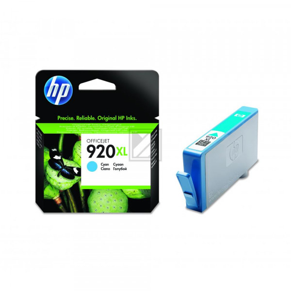 HP Tintenpatrone cyan HC (CD972AE#BGX, 920XL)