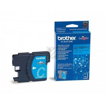 Brother Tintenpatrone cyan HC (LC-1100HYC)