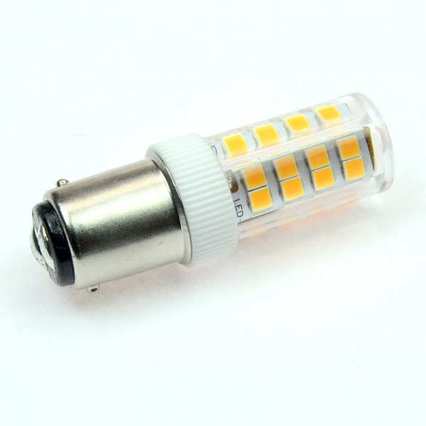 BA15D LED-Tubular AC 280 Lumen 330° warmweiss 3 W kleine Bauform Green-Power-LED