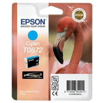 Epson Tintenpatrone Ultrachrome Hi-Gloss2 cyan (C13T08724010, T0872)