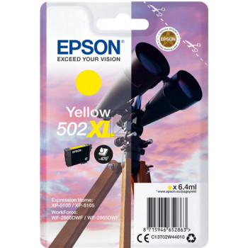 Epson Tintenpatrone gelb HC (C13T02W44020, 502XL)