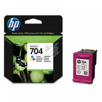 HP Tintendruckkopf cyan/gelb/magenta (CN693AE, 704)