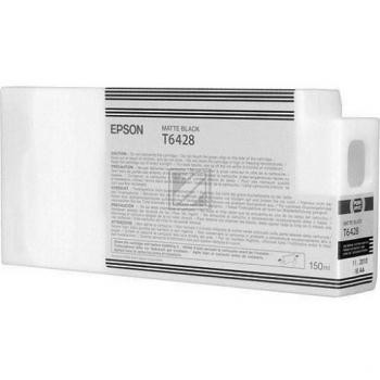 Epson Tintenpatrone Ultra Chrome HDR schwarz matt (C13T642800, T6428)