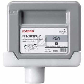 Canon Tintenpatrone Photo-Tinte grau (1496B001 1496B001AA, PFI-301PGY)