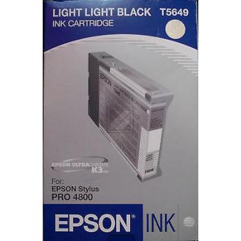 Epson Tintenpatrone Ultra Chrome K3 schwarz light, light (C13T564900, T5649)