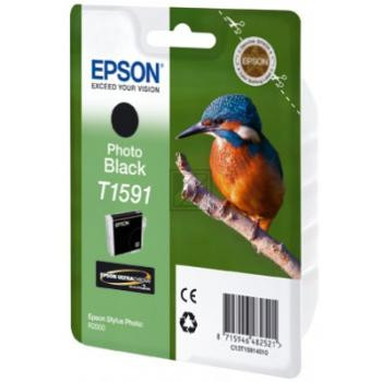 Epson Tintenpatrone Photo-Tinte photo schwarz (C13T15914010, T1591)