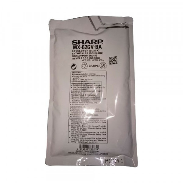 Sharp Entwickler schwarz (MX-62GVBA)