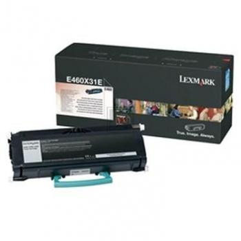 Lexmark Toner-Kartusche Corporate schwarz HC plus (E460X31E)