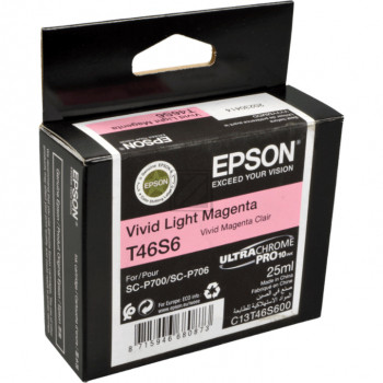 Epson Tintenpatrone magenta light (C13T46S600, T46S6)