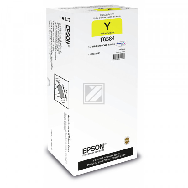 Epson Tintenpatrone gelb (C13T838440, T8384)