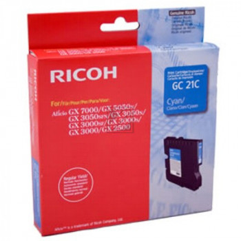 Ricoh Gel-Kartuschen cyan (405533, GC21C)