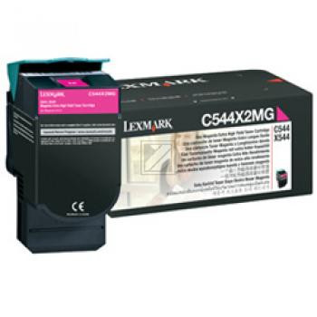 Lexmark Toner-Kartusche magenta HC plus (C544X2MG)