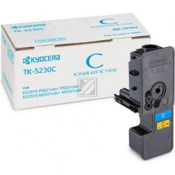 Kyocera Toner-Kartusche cyan HC (1T02R9CNL0, TK-5230C)