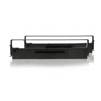 Epson Farbband Nylon 2 x schwarz (C13S015613)