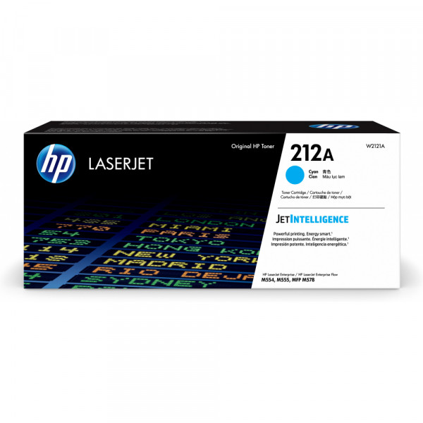 HP Toner-Kartusche cyan SC (W2121A, 212A)