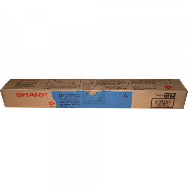 Sharp Toner-Kit cyan (MX-27GTCA)