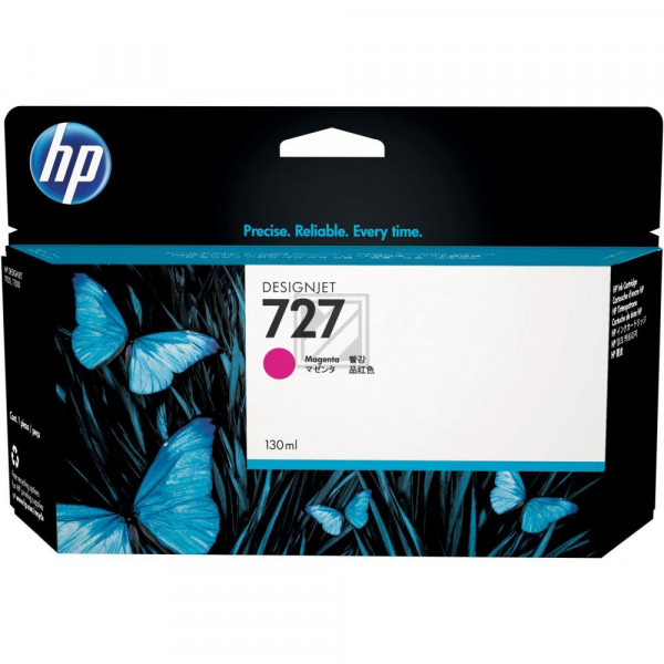 HP Tintenpatrone magenta HC (B3P20A, 727)